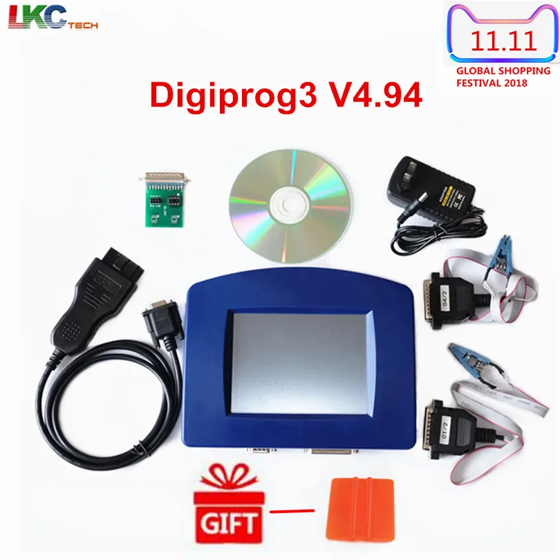 

2019 Best Digiprog3 V4.94 obd version with OBD2 ST01 ST04 Cable Digiprog 3 OBD II with Full Software support multi-language