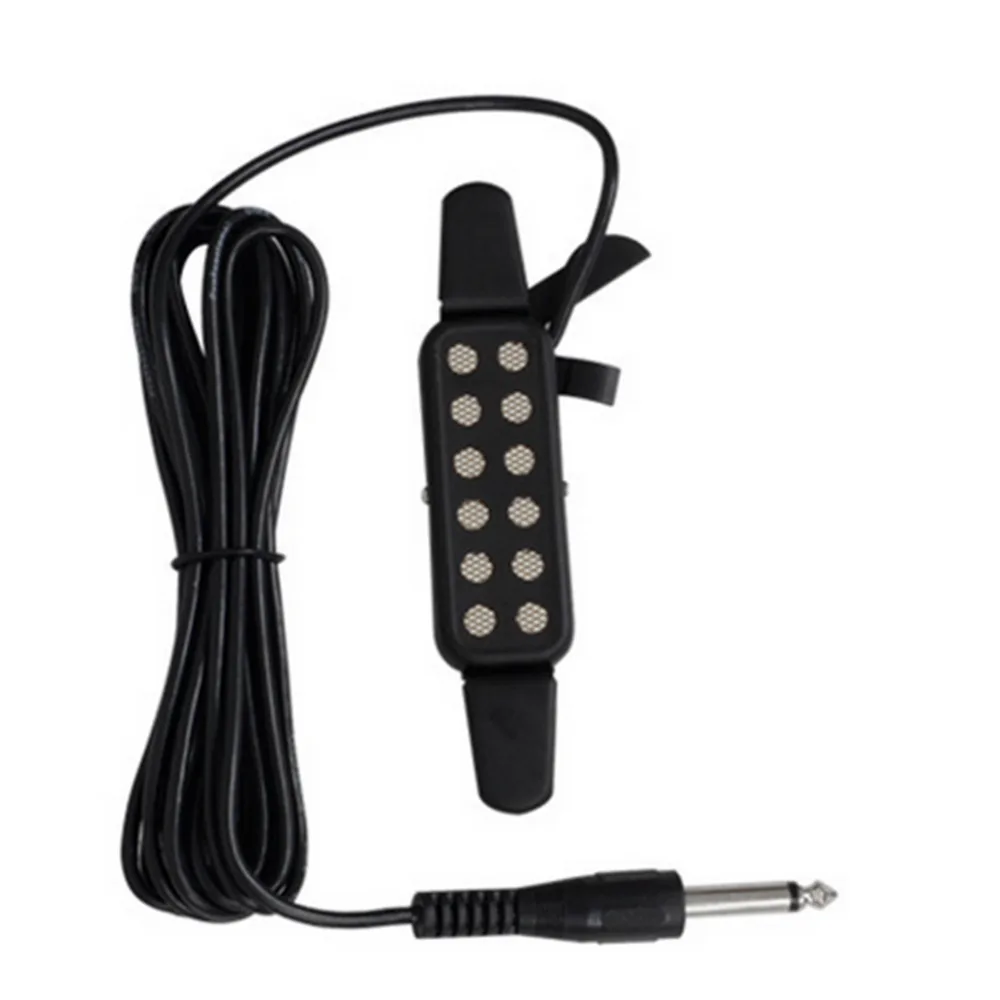 New Hot selling 12 Hole 1/4 Electric Guitar Pickup Audio Transducer