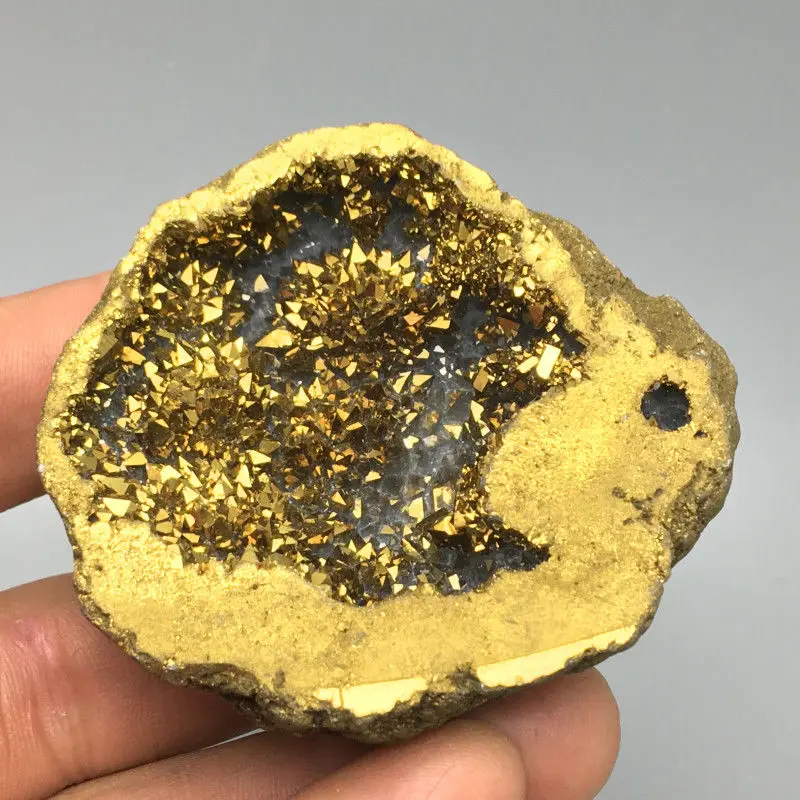 2 &quotРадуга aura bismuth Титан кремний минеральный геод Агат корнукопия|agate geodes|agate titanium