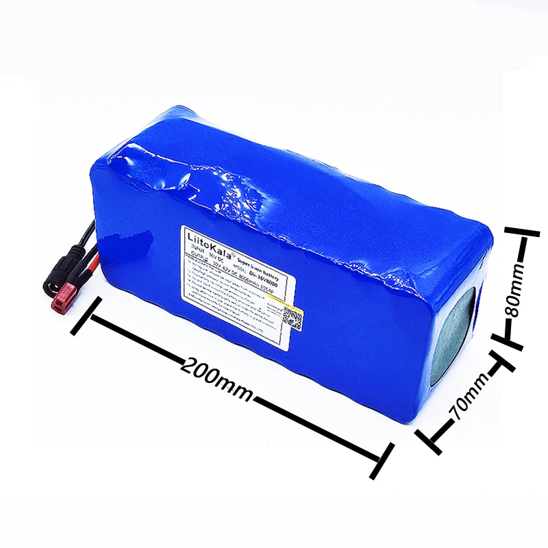 LiitoKala 36v8ah литий-ионный аккумулятор для электровелосипеда 18650 42V 8000mAh 10S4P большой емкости bms 500W с