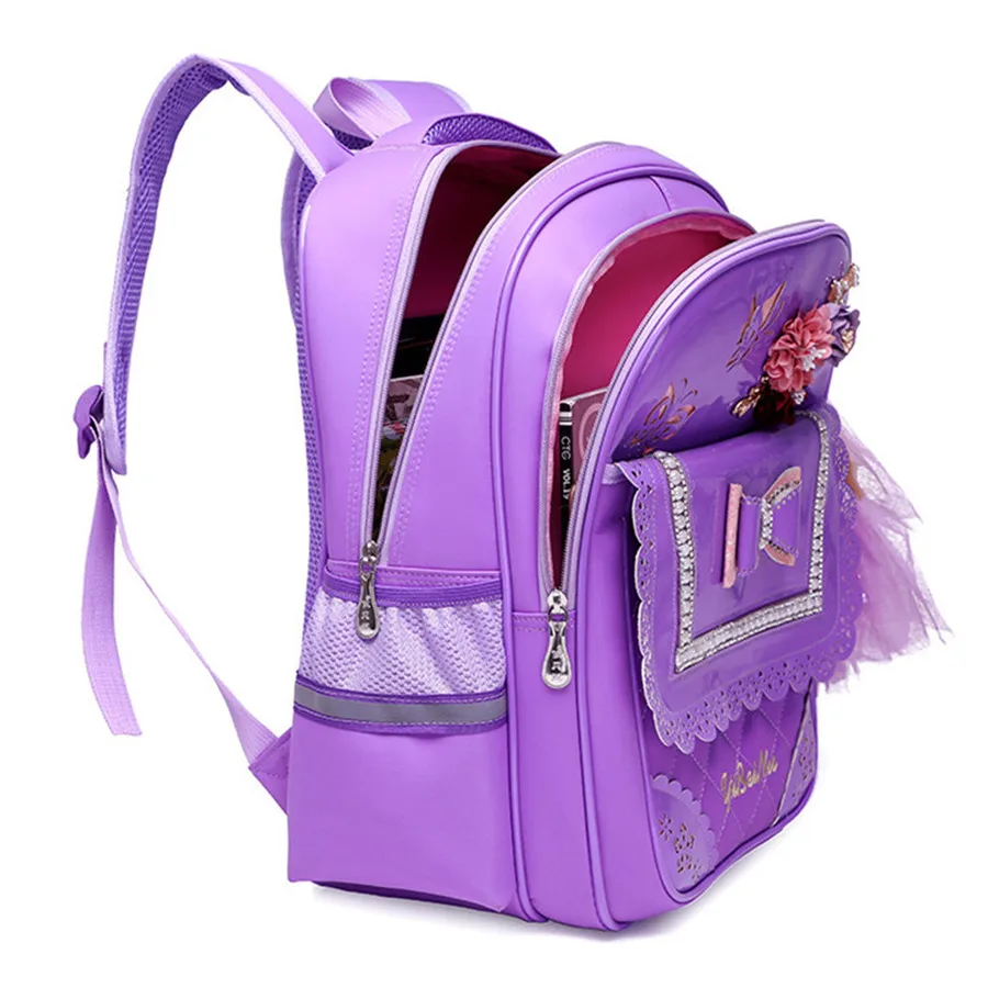 Детские школьные сумки набор для подростков девочек принцесса детский школьный рюкзак Водонепроницаемый ранец Детский рюкзак школьные сумки mochila