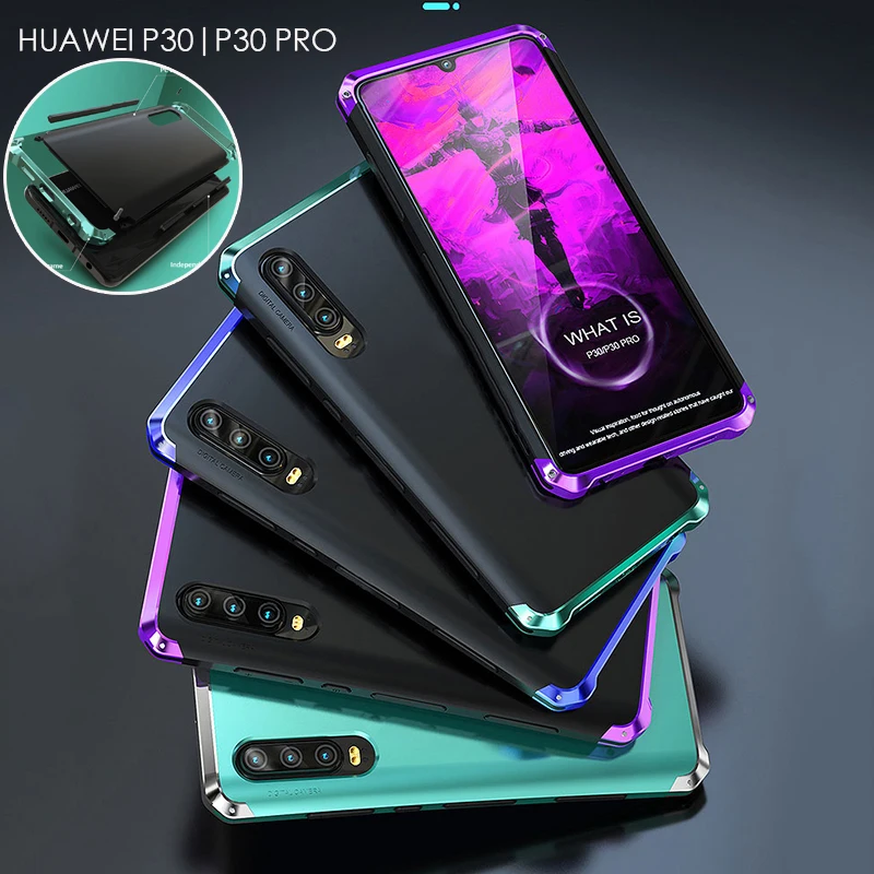 Для huawei P30 Pro P30 роскошный Броня металлический алюминиевый бампер противоударный защитный чехол для huawei P30 чехол Coque Funda Handy Hulle