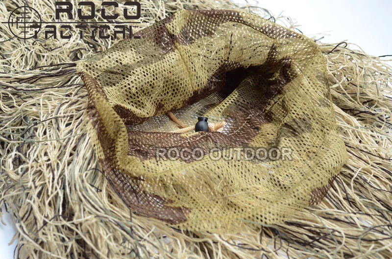 ROCOTACTICAL дышащий снайперский Ghillie капот Камуфляжный головной чехол для Ghillie костюм Москитная сетка капюшон головной убор Ghillie Viper капюшоны