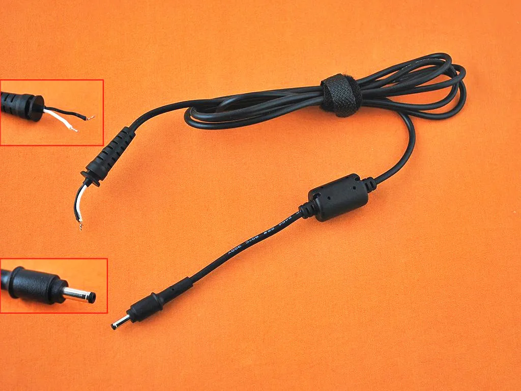 

New DC Plug 3.0mmx1.0mm 1.2M DC Power adapter connector cord For PC Laptop Notebook