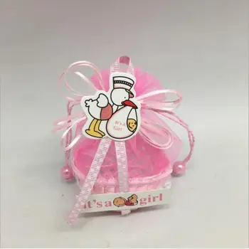 

60pcs Creative Candy Box Fruit Basket Baby Shower Favors Boxes and Bags Souvenirs Wedding Decoration Gifts for Guests