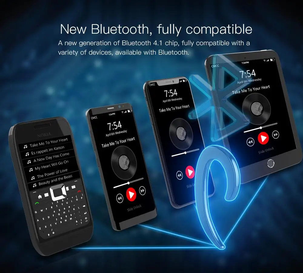 JAKCOM ET не-в-ухо концепция наушников Горячая в оптоволоконном оборудовании как подключение двух мобильных телефонов с аудио звуками для поездки