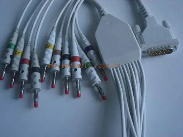

SCHILLER One-piece 10ld ecg cable