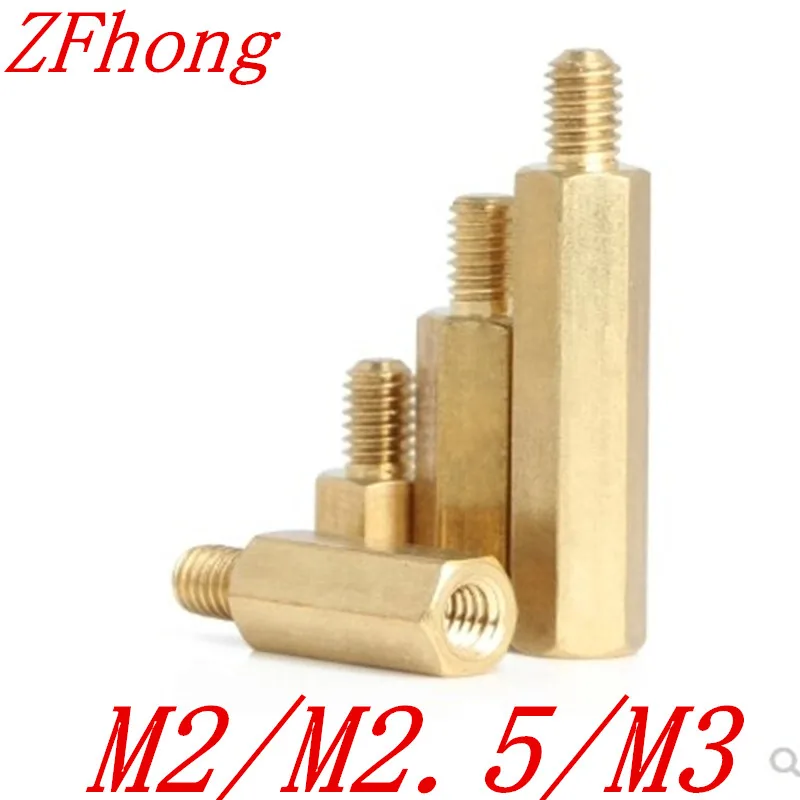 50 шт. шестигранная латунная Проставка M2 5 m3 * 4/5 // 6/7/8/9/10/11/12|Винты| |