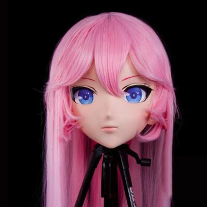 (KIG161) Женщины/девочка полуголовы Kigurumi BJD глаза Crossdress косплей японский аниме