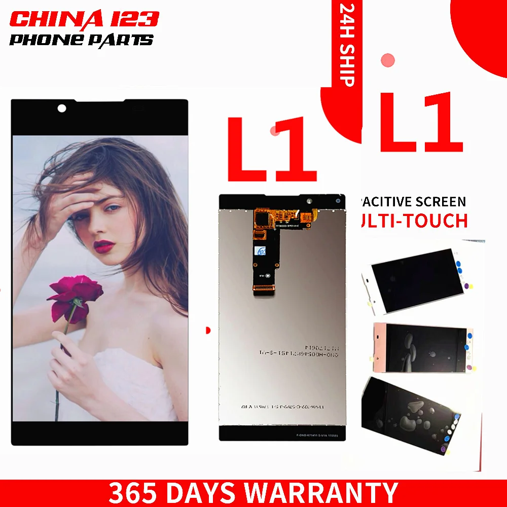 

5.5 inch Original LCD For Sony Xperia L1 G3312 G3313 LCD Display with Touch Screen Digitizer Assembly Replacement Free Shipping