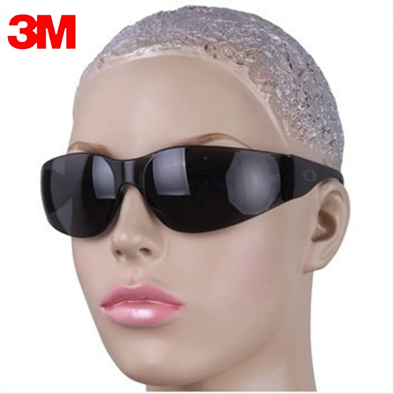 3M 11330 Защитные очки серого цвета, очки с защитой от ультрафиолета, противотуманные противоударные рабочие защитные очки для глаз