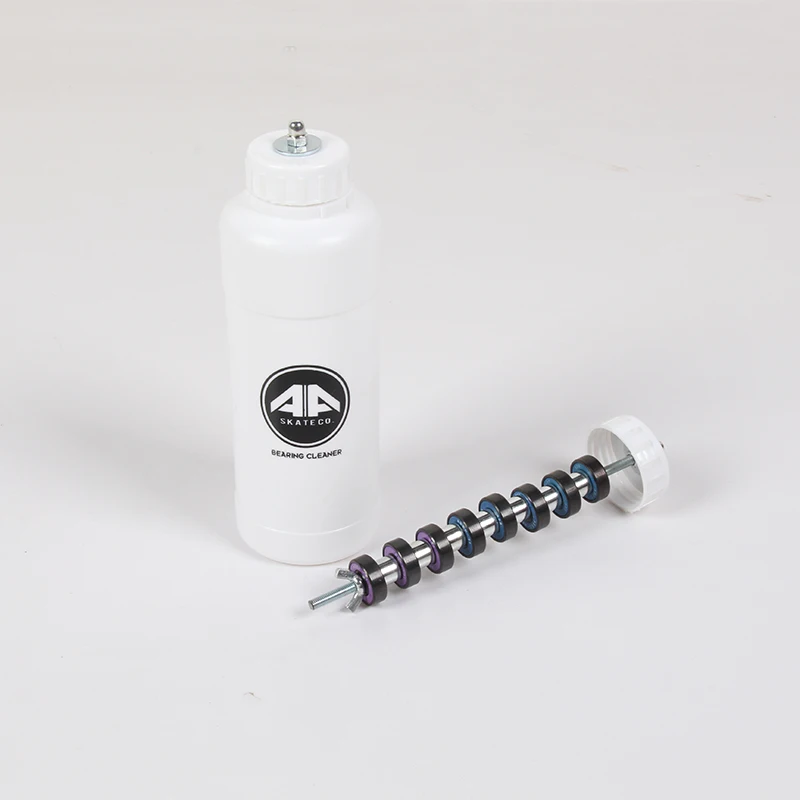 Pro skateboard/roller skate shoes/longboard /penny bearing cleaning bottle no liquid for 8 bearing or 16 pcs bearing Pro skateboard/roller skate shoes/longboard /penny bearing cleaning bottle no liquid for 8 bearing or 16 pcs bearing