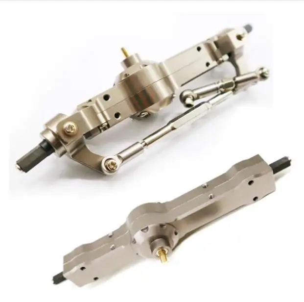 

MN Model 1:12 D90 D91 RC car spare parts upgrade metal front axle + rear axle