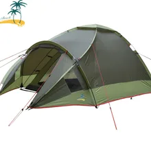 Открытый Спорт 3-4 двойной слой стекловолокна стержень кемпинг палатка Экспорт высокое качество гарантия огнеупорный водонепроницаемый