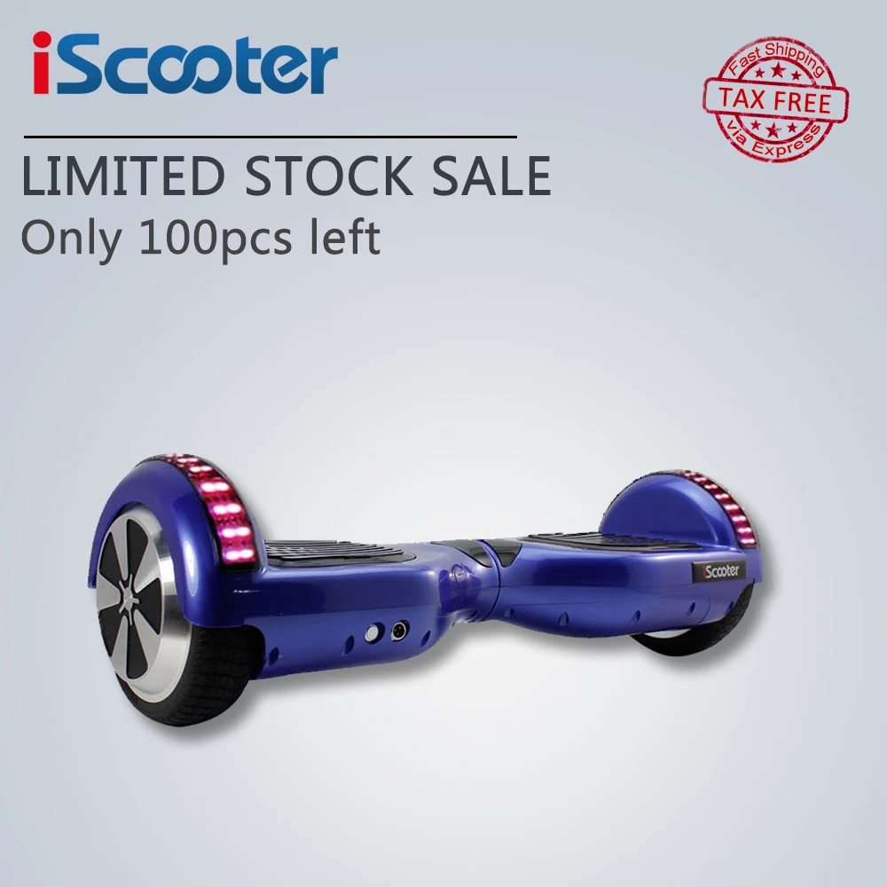 iScooter hoverboard 2 Wheel self Balance Electric scooter unicycle