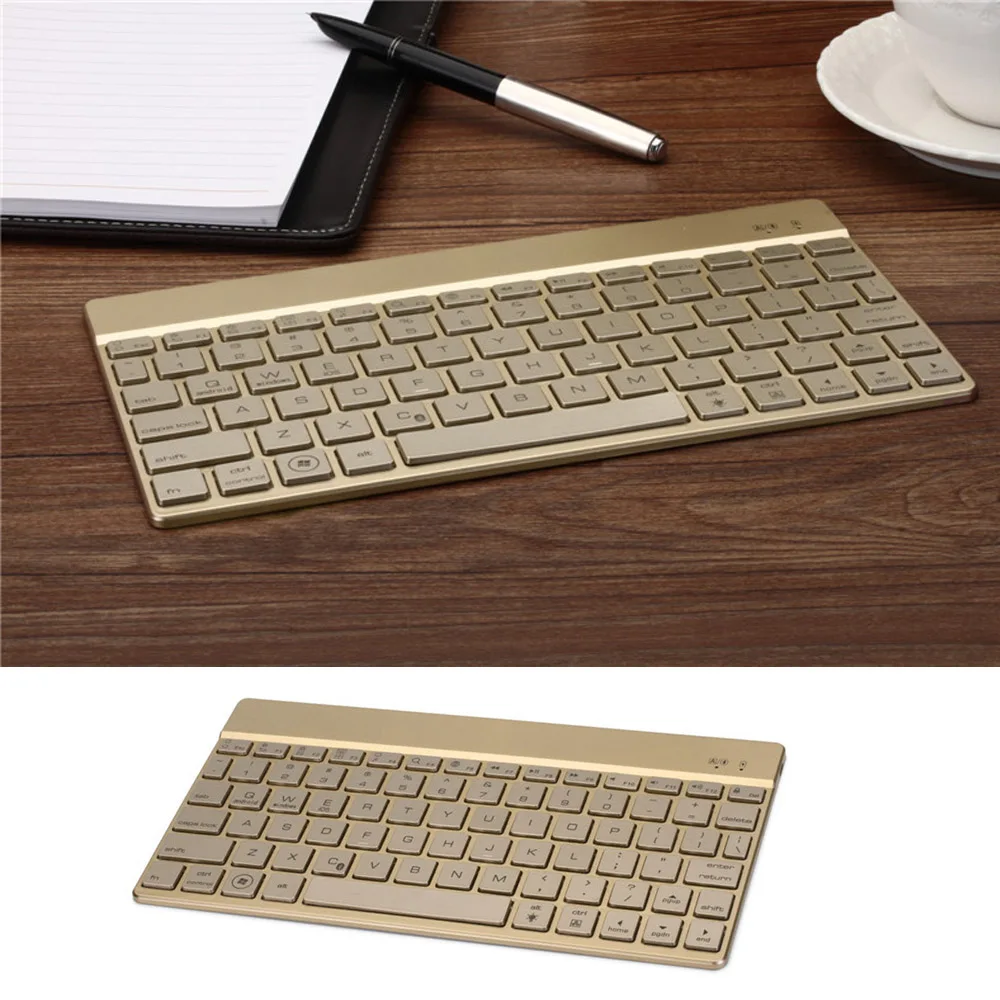 Vococal 7 color 78 Keys Backlit Ultra Slim Bluetooth