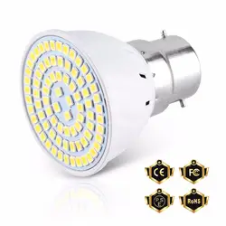 E27 Светодиодный прожектор лампы E14 Ampoul светодиодный GU10 220 V Лампочка-Кукуруза лампы SMD 2835 пятно света MR16 домашнего освещения 48 60 80