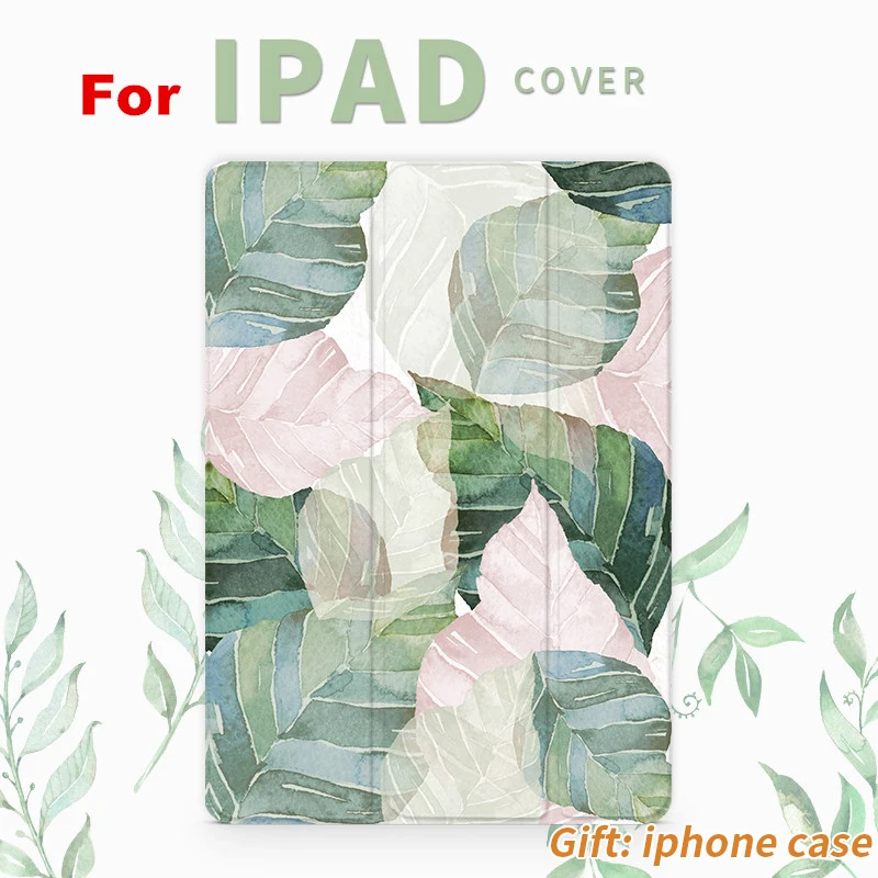 

Leaf Magnetic Flip Cover For iPad Pro 9.7" 10.5 12.9 Air Air2 Mini 1 2 3 4 Tablet Case cover for New iPad 9.7 2017 2018