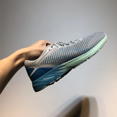 Новинка,, ASICS DynaFlyte 2, Мужская устойчивая обувь для бега, ASICS, спортивная обувь - Цвет: grey