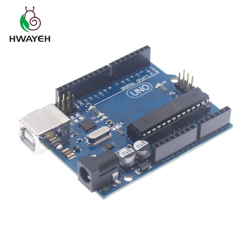 Один комплект UNO R3 официальная коробка высокого качества ATMEGA16U2 + чип MEGA328P для Arduino