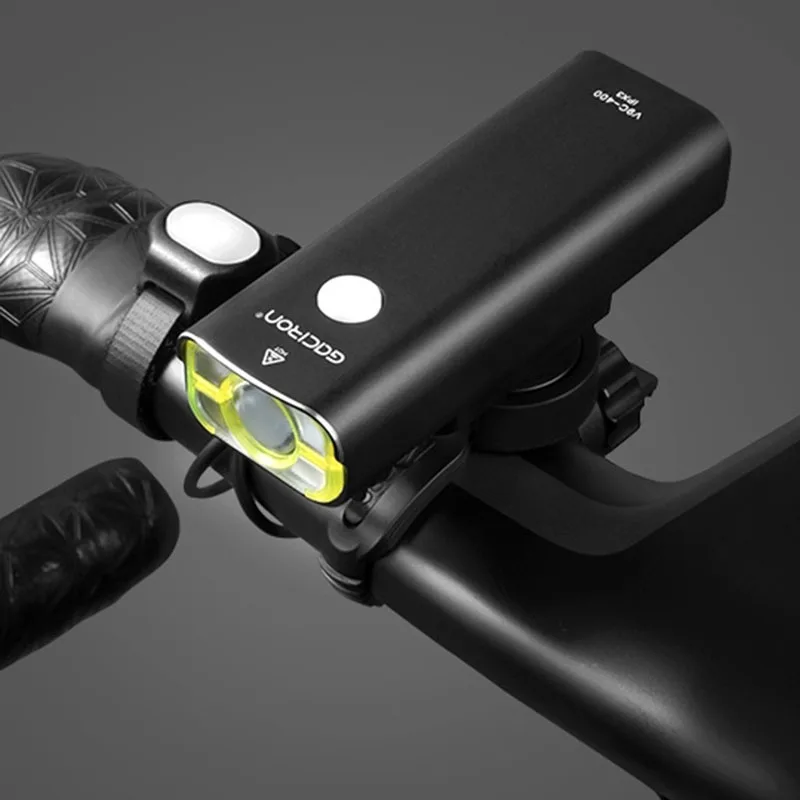 FLGT-GACIRON Велоспорт Водонепроницаемый Подсветкой и usb аккумуляторная мини велосипед 400 люмен руль спереди световое оборудование для велосипеда
