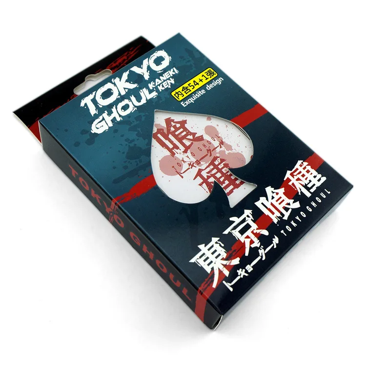 

Anime Tokyo Ghoul Collection Poker Cards Cosplay Board Game Cards toy With Box