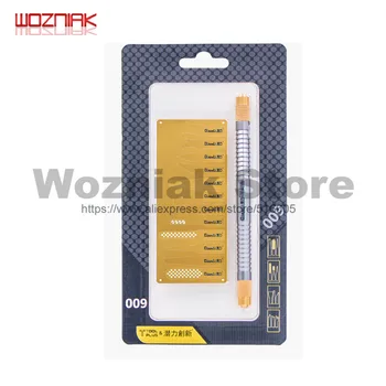

Wozniak Professional disassembly A8 A9 A10 IC chip Motherboard NAND CPUknife set for iphone Remove glue Rubber shovel Tool