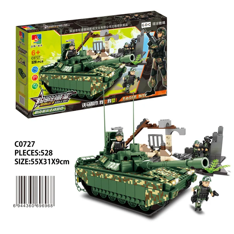 WM Model Compatible with Lego C0727-0735 Models Building Kits Blocks Toys Hobby Hobbies For Boys Girls