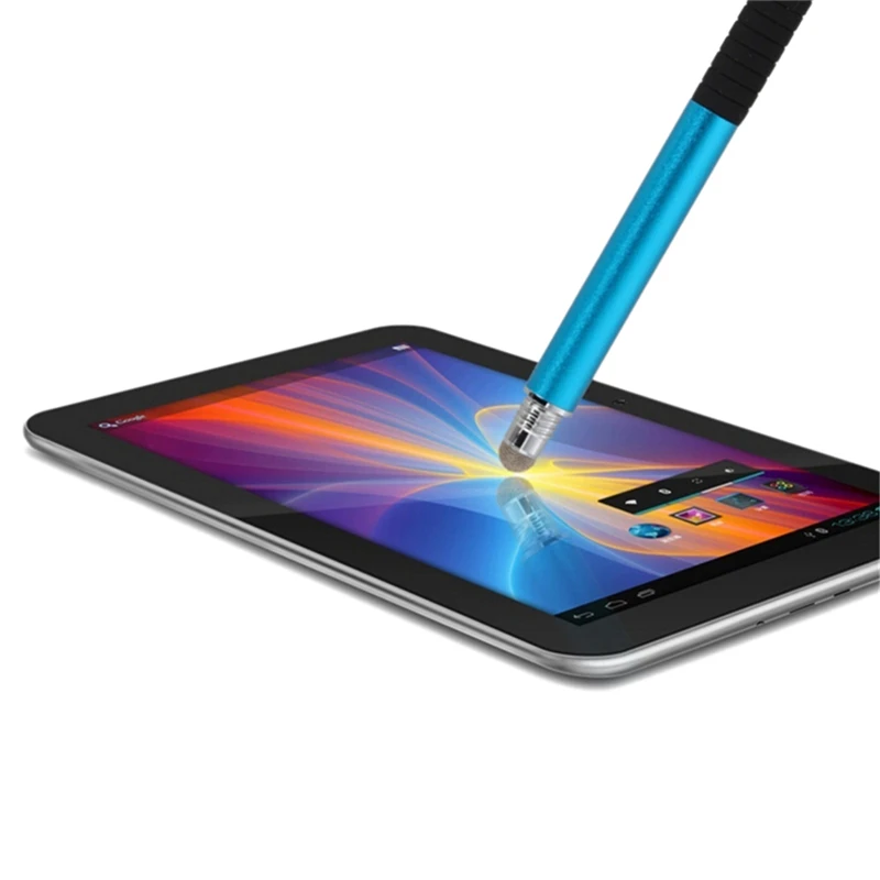 Многофункциональный 2 в 1 тонкий конец круглый сенсорный экран ручка емкостный стилус ручка для смартфона планшета для iPad для iPhone