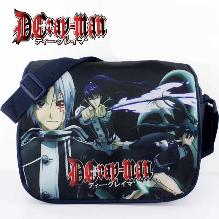 Anime D.Gray Man Messenger Bag Canvas School Students Shoulder Bag