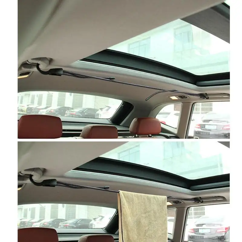 Универсальный автомобильный Регулируемый эластичный канат, фиксированный задний багажник, ремни, веревка для одежды