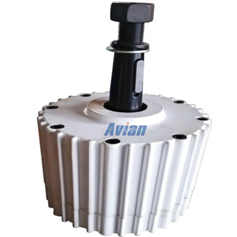 

1500W 500RPM 96V Permanent Magnet Generator AC Alternator for Vertical or Horizontal Wind Turbine 1500W Wind Generator