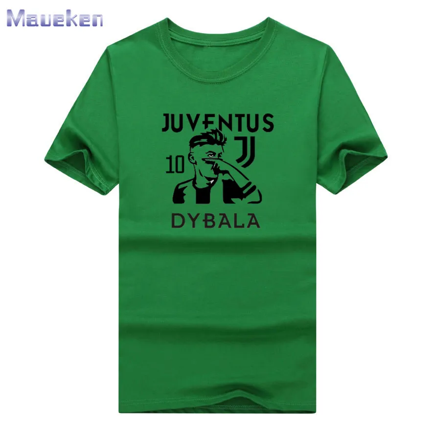 2018 Paulo Dybala забавная новая футболка 10 футболки Мужская 100% хлопок для фанатов