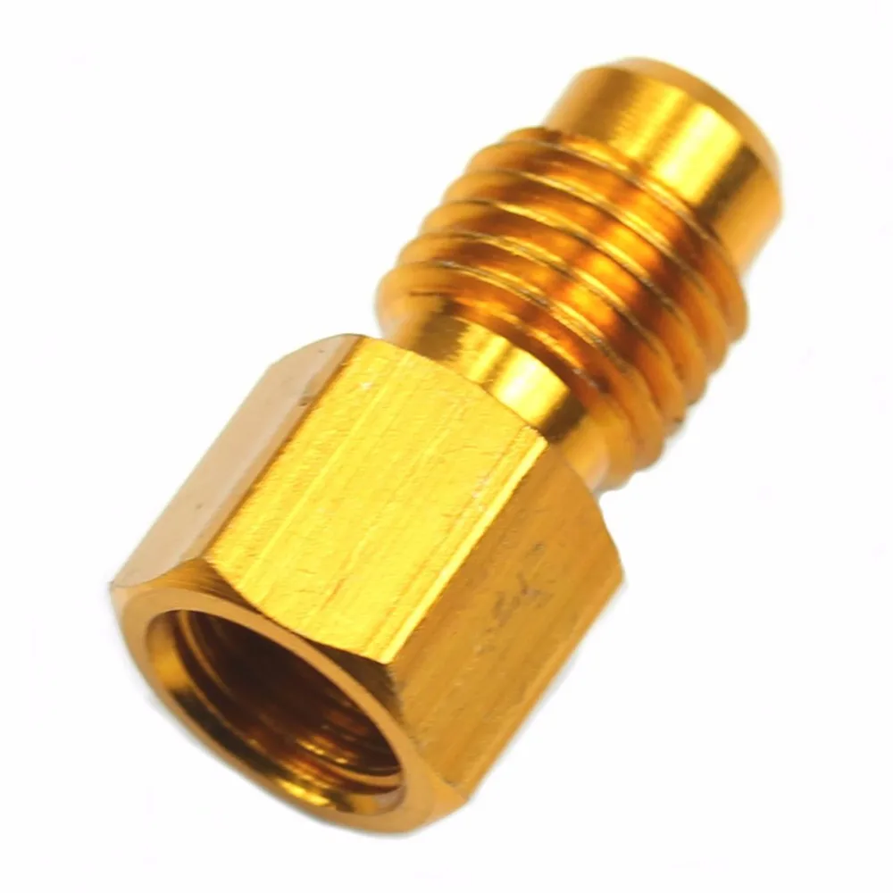 1 шт. R134A адаптеры бак хладагента/вакуумный насос 1/2 &quotACME Male 1/4&quot Woman высокое