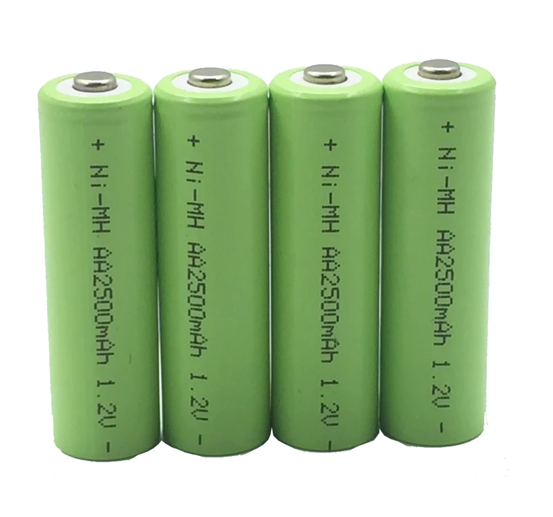 Lanzhd 2500mAh AA Аккумуляторная батарея 2A NiMH батарея 1,2 V перезаряжаемые батареи для дистанционного управления игрушечной камеры(4 шт-40 шт