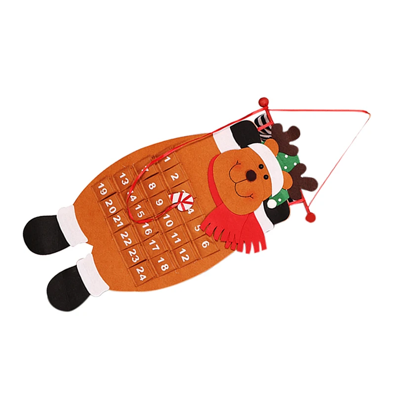 

Christmas Decoration Calendar Countdown Nonwovens Calendar Christmas deer