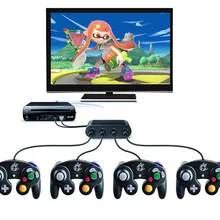 4 порта для контроллера GameCube, адаптер для переключателя kingd/U wii и PC USB SH C8Q1 C3S0 U6O2 Sup порты для GC/wii эмулятор Dolphin