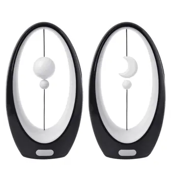 

1 Set LED Light Magnetic Levitation Table Desk Night Lamp USB Charging 4 Colors Bedside Lamps Home Bedroom Living Room Decoratio