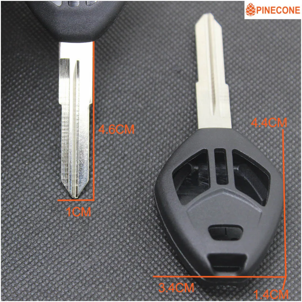 PINECONE для ключа чехол MITSUBISHI OUTLANDER 2008 2009 2010 2011 2012 2013 Автомобильный ключ 3 кнопки