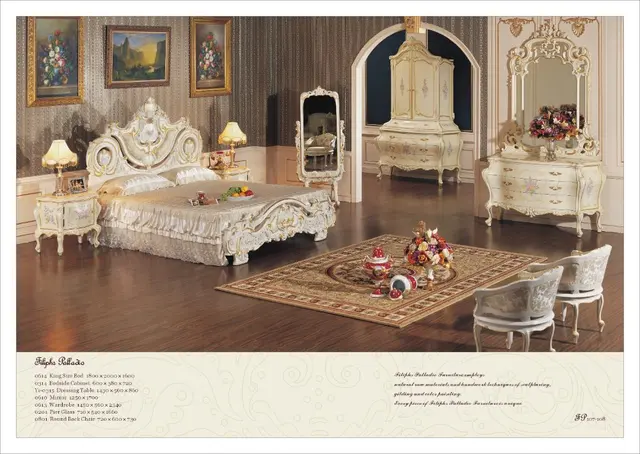 European Style Bedroom Furnitures Luxury Hand Carving Bed Free European Style Bedroom Furnitures Luxury Hand Carving Bed Free Shipping