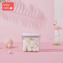 Babycare, пластиковые герметичные банки, кухонная коробка для хранения детей, прозрачная канистра для еды, сохраняющая свежесть, прозрачный контейнер для хранения, детская коробка