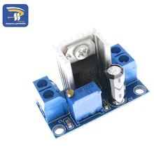 LM317 регулируемый регулятор напряжения Линейный источник питания LM317 DC-DC 4,2-40 В до 1,2-37 в понижающий преобразователь