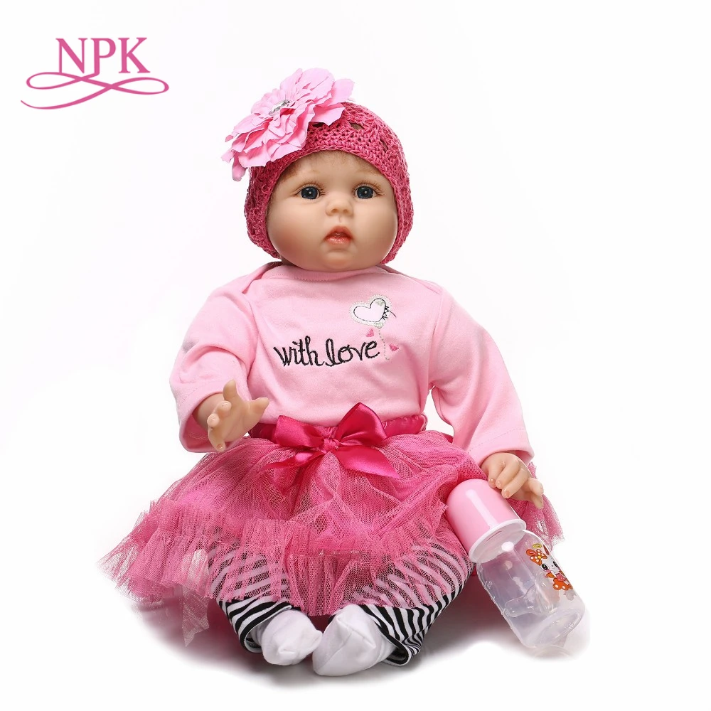 NPK reborn doll with soft real gentle touch handmade adora doll silicone vinyl lifelike baby Christmas Gift sweet baby NPK reborn doll with soft real gentle touch handmade adora doll silicone vinyl lifelike baby Christmas Gift sweet baby