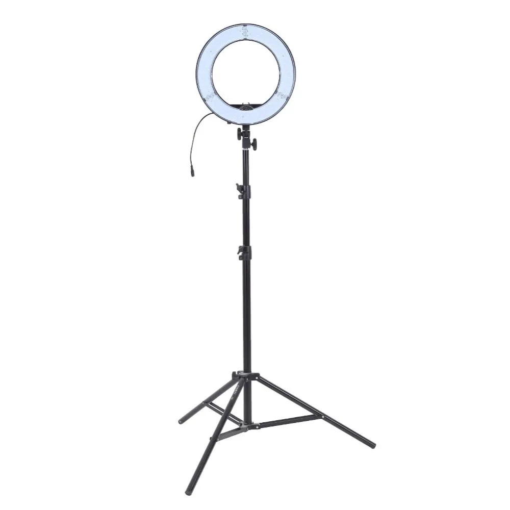 Buy 12 Inch LED Ring Light Diffuser Phone Camera Clip