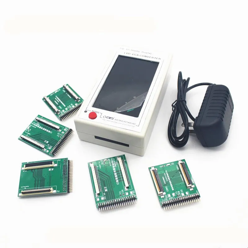 TV160 поколение LVDS Turn VGA конвертер с дисплеем LCD/LED ТВ тестер материнской платы |