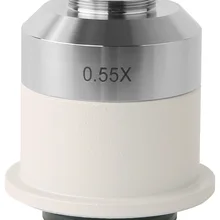 FYSCOPE Горячая распродажа! CE, ISO, профессиональный 0.55X Стандартный микроскоп камеры Адаптер C-mount адаптер для тринокулярного nikon микроскопа