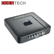 OUERTECH AHD CVI TVI IP CVBS 5 в 1 4CH CCTV Мини DVR 4MP поддержка 1 HDD ONVIF наблюдения цифровой видеорегистратор DVR