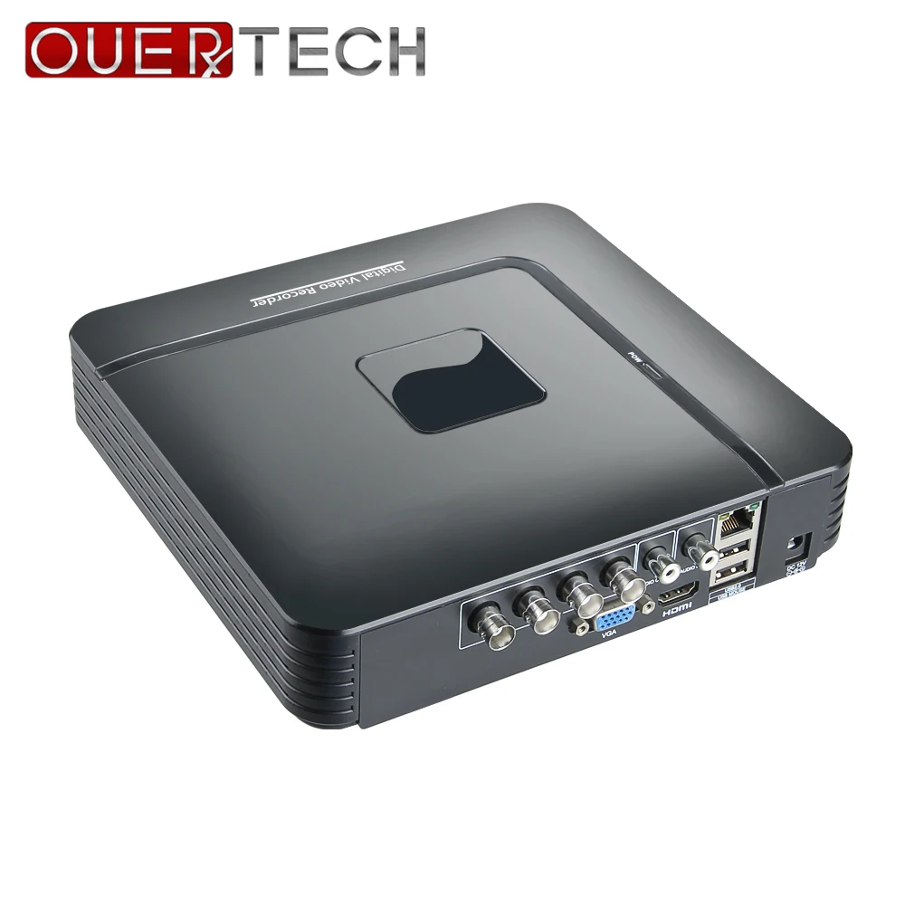  OUERTECH AHD CVI TVI IP CVBS 5 en 1 4CH CCTV MINI DVR 4MP 1 HDD ONVIF vigilancia Digital Video grab