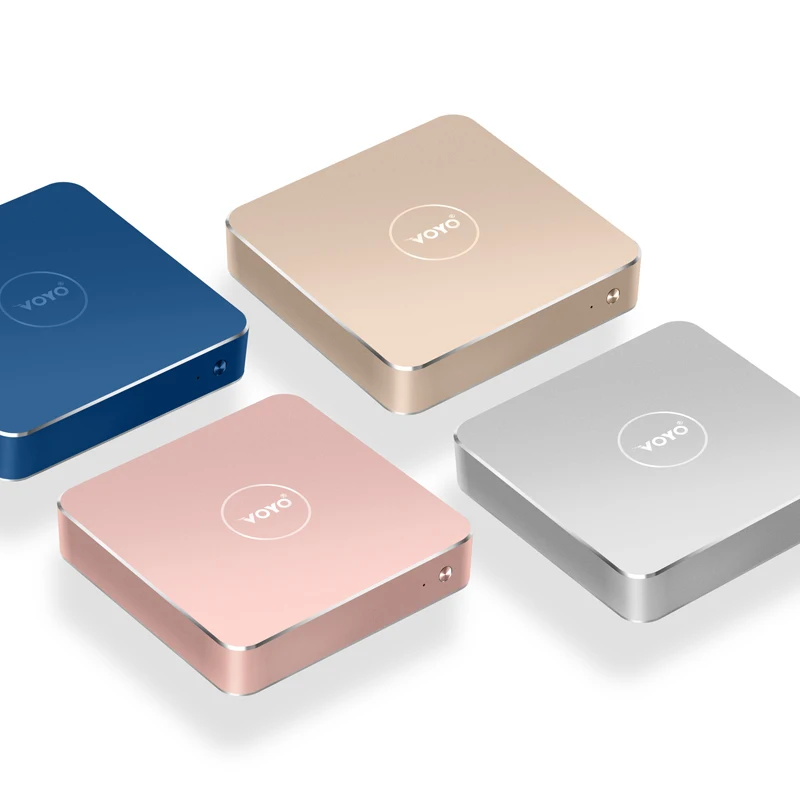 Voyo V1 Vmac Мини ПК intel Apollo Lake N3450 Четырехъядерный 4 ГБ/8 Гб ram 64 Гб/120 ГБ SSD Windows 10 1 WiFi USB 3 0