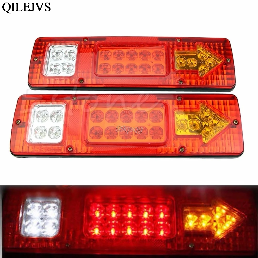 Car Styling 2pcs 19 LED Car Truck Trailer Rear Tail Stop Turn Light Indicator Lamp 12V Drop shipping Car Styling 2pcs 19 LED Car Truck Trailer Rear Tail Stop Turn Light Indicator Lamp 12V Drop shipping